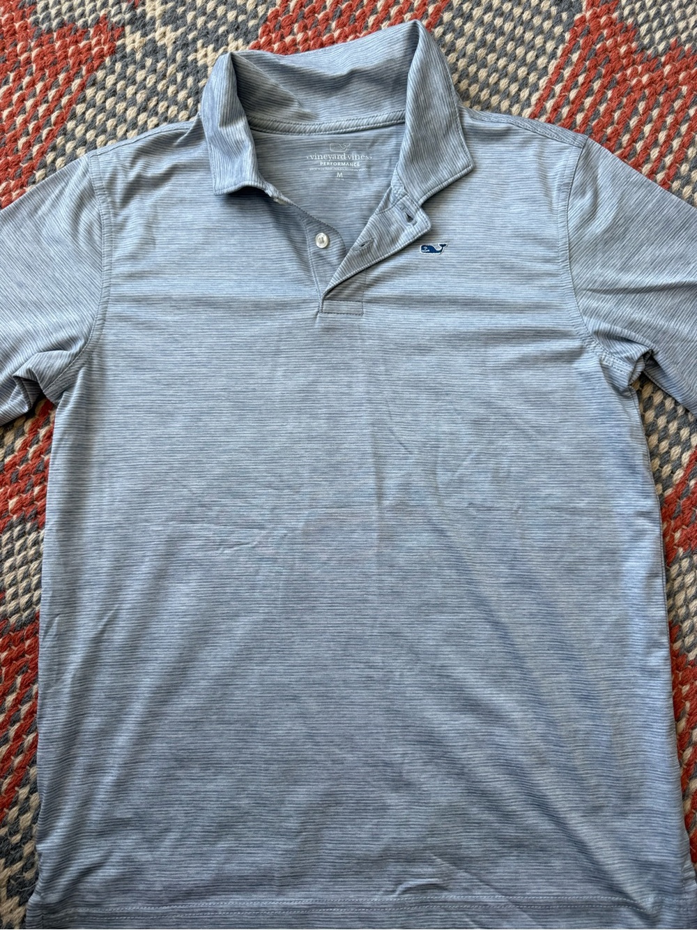 Vineyard Vines Boys  Light Blue Polo Shirt